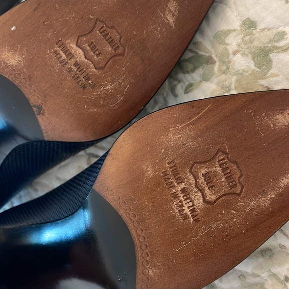 Stuart Weitzman Blue Leather Heels - Picture 8 of 8